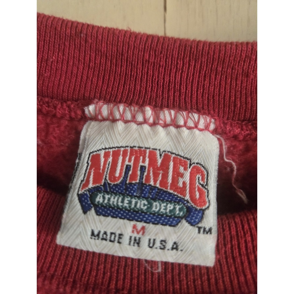 Vintage 1991 Redskins NFC Champions Nutmeg USA Crewneck Sweatshirt M NFL - Picture 3 of 7